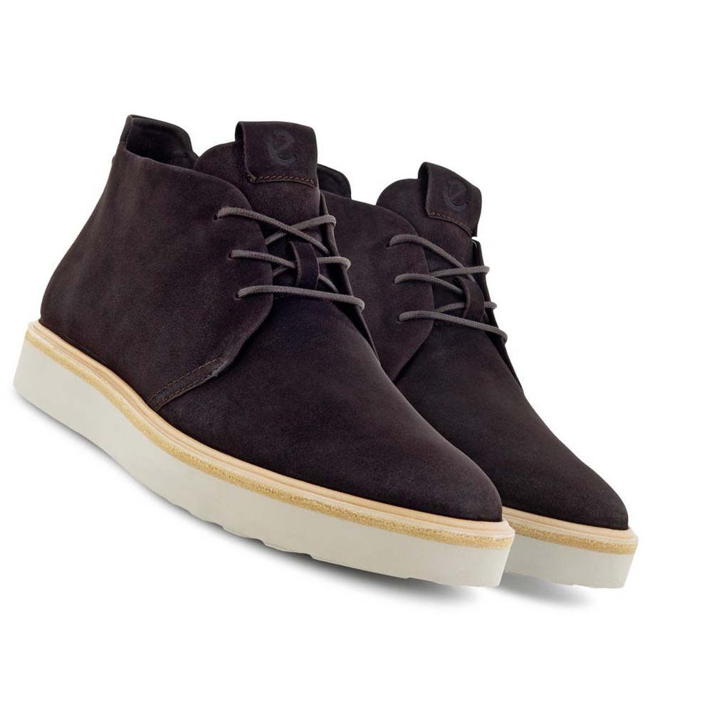 Ecco Techwelt Chukka Fritidssko Herre Burgunder | NO 501YXF